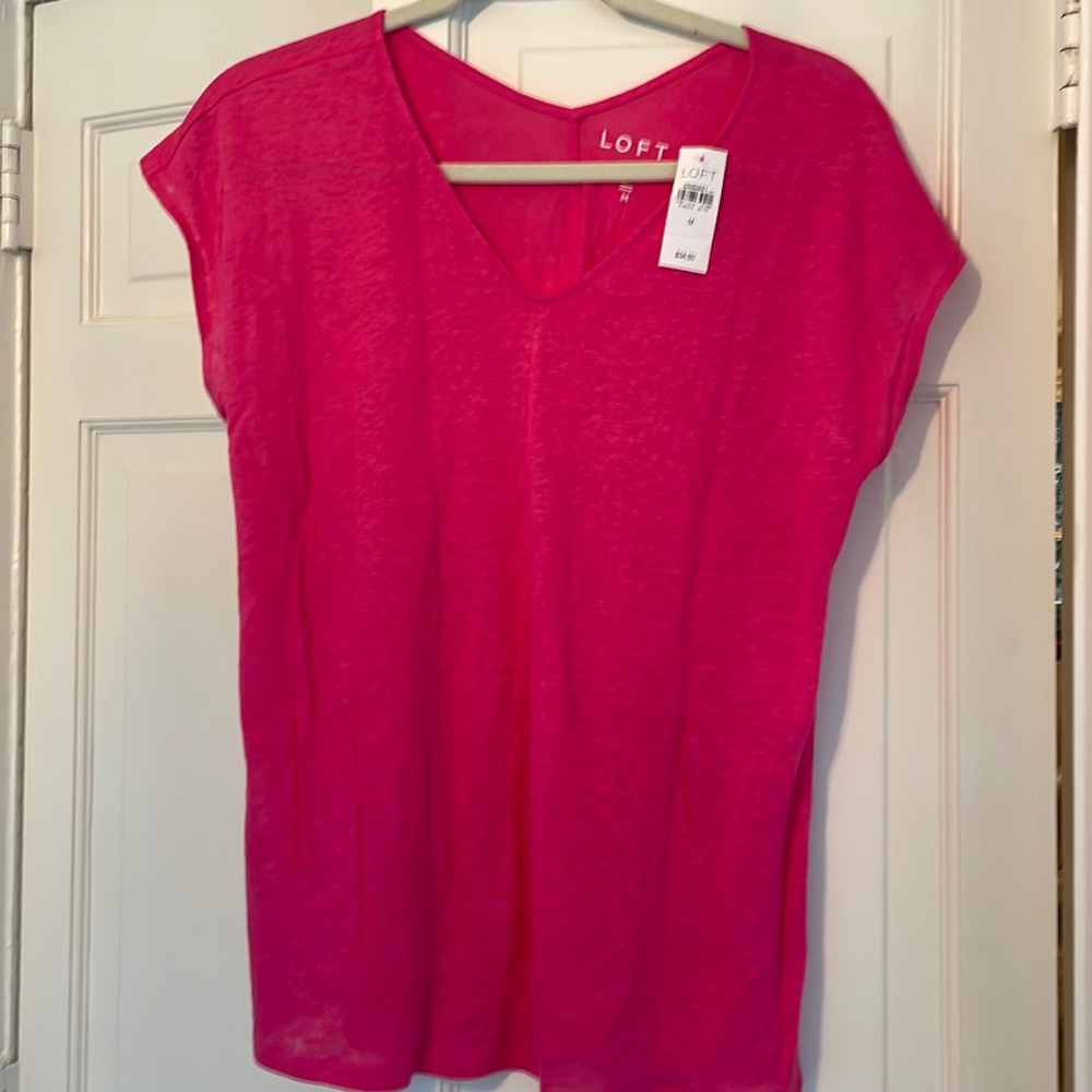 Loft linen tee
